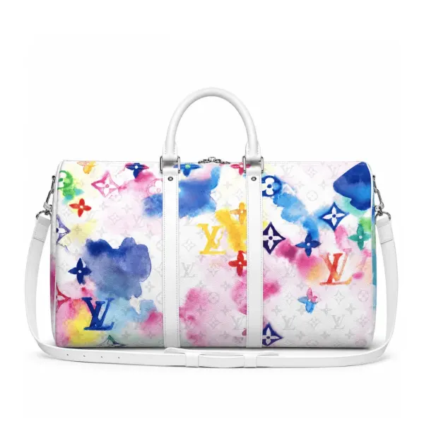 Louis Vuitton Keepall 50 Monogram Watercolor M45758