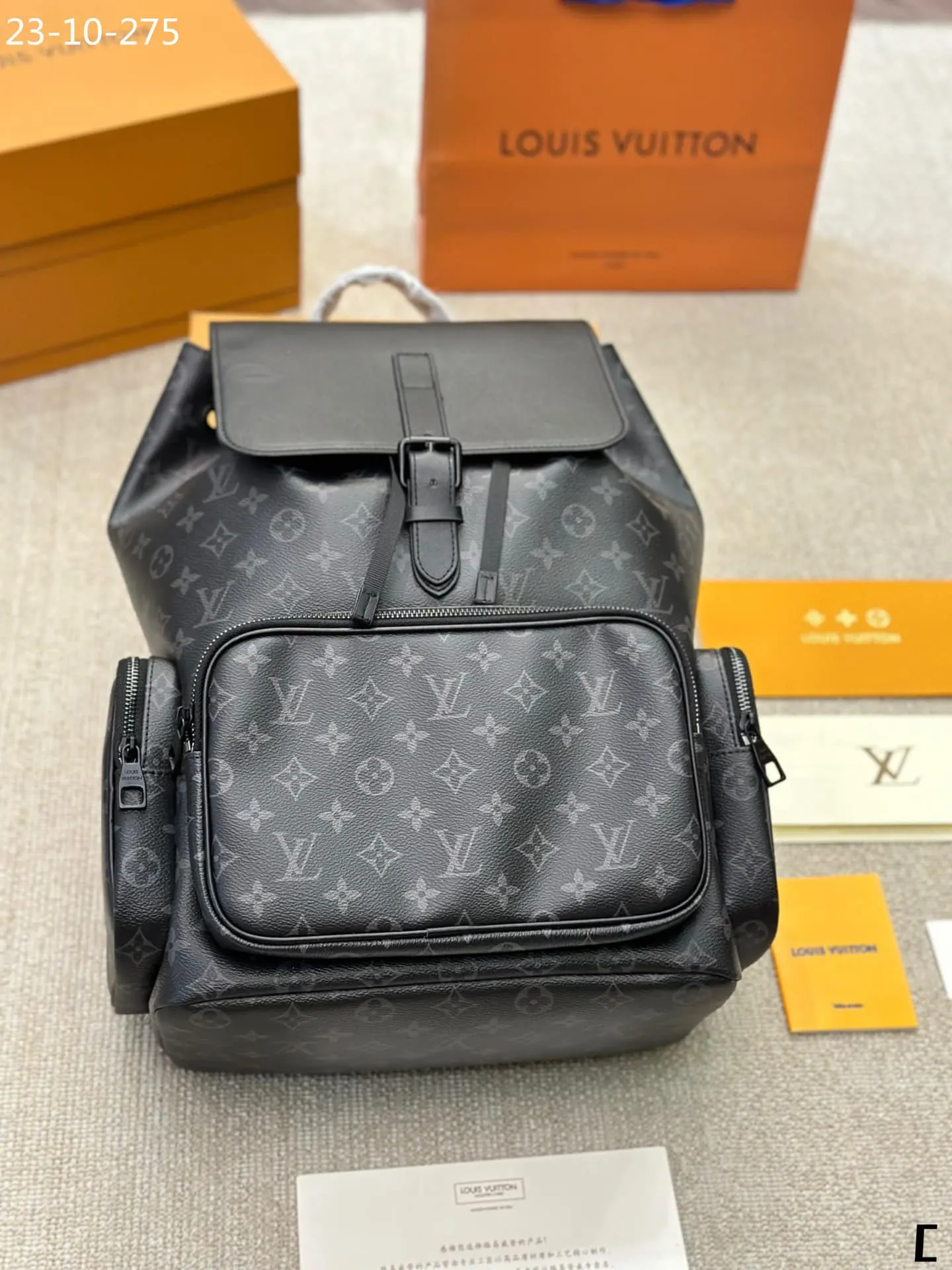Louis Vuitton Backpack Monogram Black 45Cm Secondary image