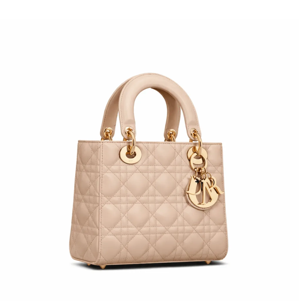 Small Lady Dior Bag Powder Beige 20cm Main image
