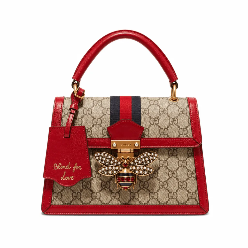 Gucci Queen Margaret GG Small Top Handle Bag Red 25.5Cm Main image