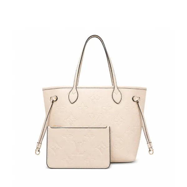 Louis Vuitton Neverfull Full Cream Mm 32Cm M46676