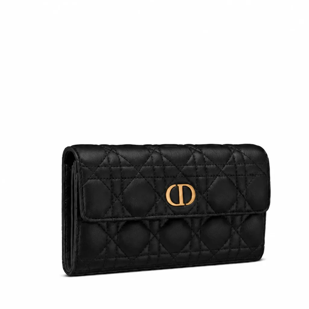 Dior Caro Wallet Black Main image