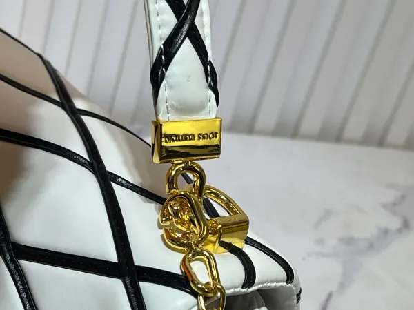 Louis Vuitton Go 14 Mm White Black 23Cm M22890