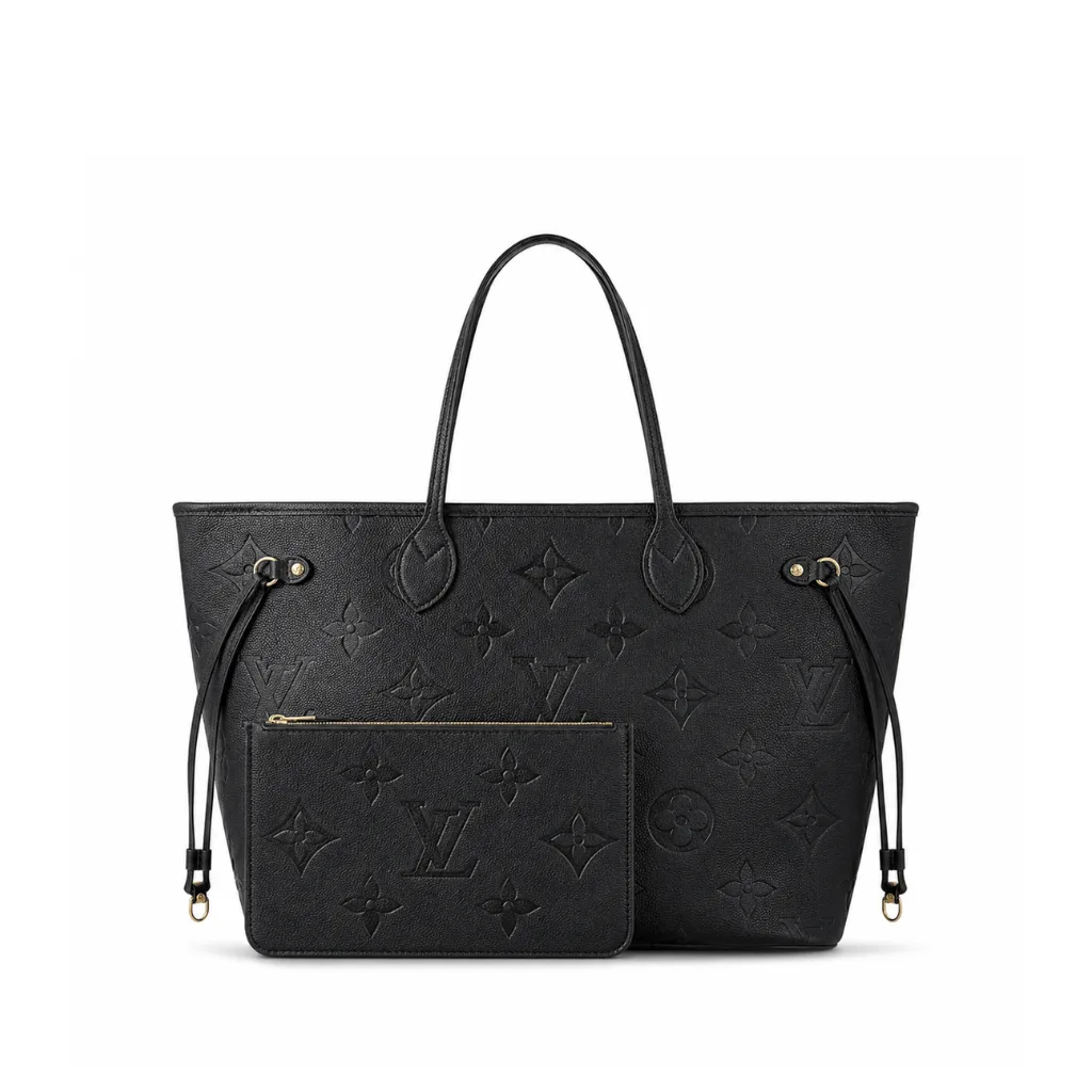 Louis Vuitton Neverfull MM Monogram Empreinte Black 32Cm M45685 Main image