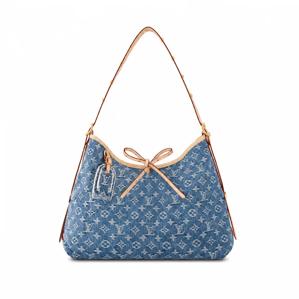 Louis Vuitton Carryall Pm Denim Blue 28Cm Main image