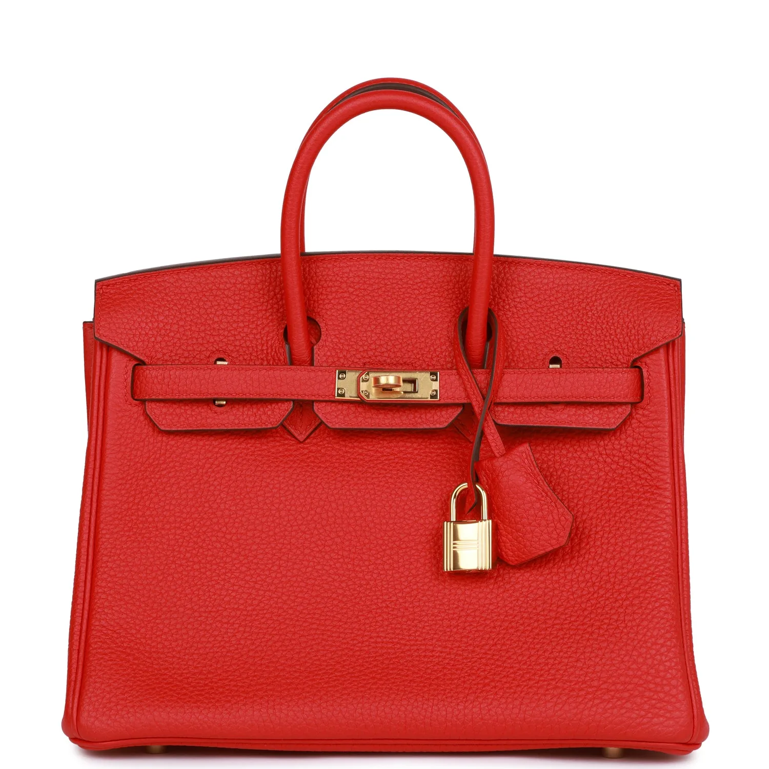 H Birkin 25 Rouge De Coeur Togo Gold Hardware Main image