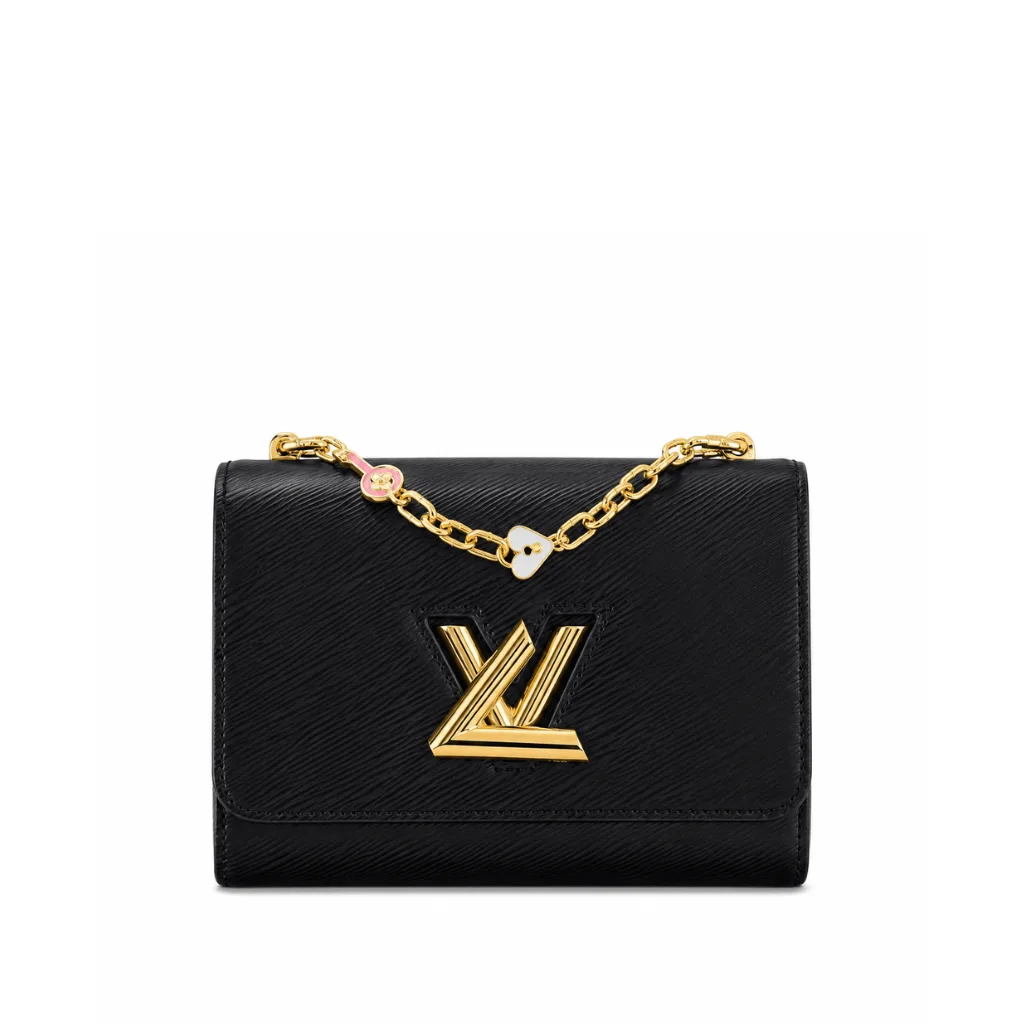 Louis Vuitton Twist Mm Bags Epi Leather Lock Chain Black 23Cm Main image
