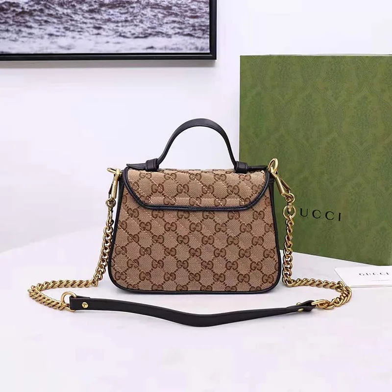 Gucci Marmont Mini Top Handle Bag