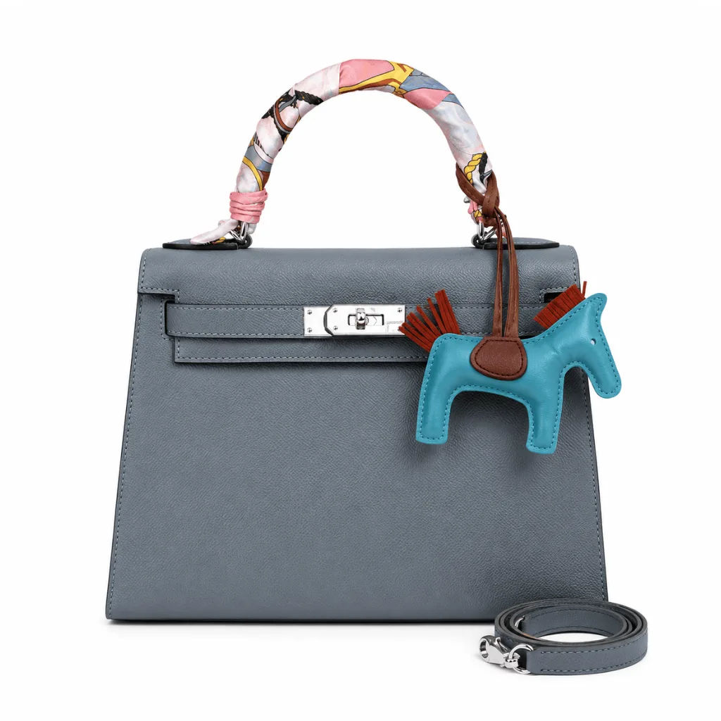 H Kelly Epsom Bleu Celeste 28cm Main image