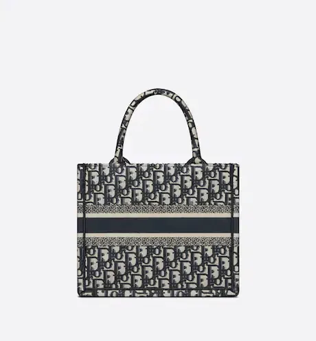 Medium Dior Book Tote Blue Dior – Featured In The Dior Riviera Look