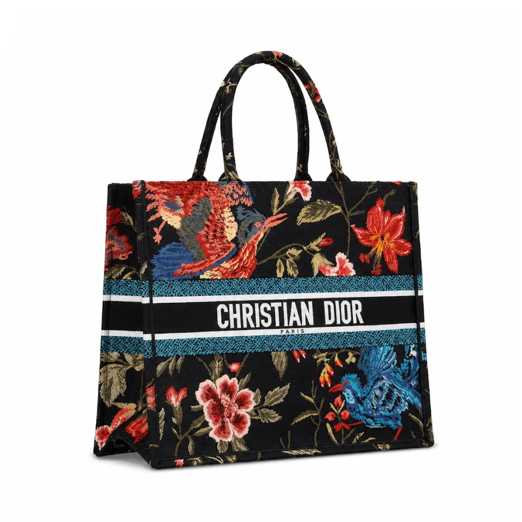 Large Dior Book Tote Black   (42 X 35 X 18.5 Cm) Main image