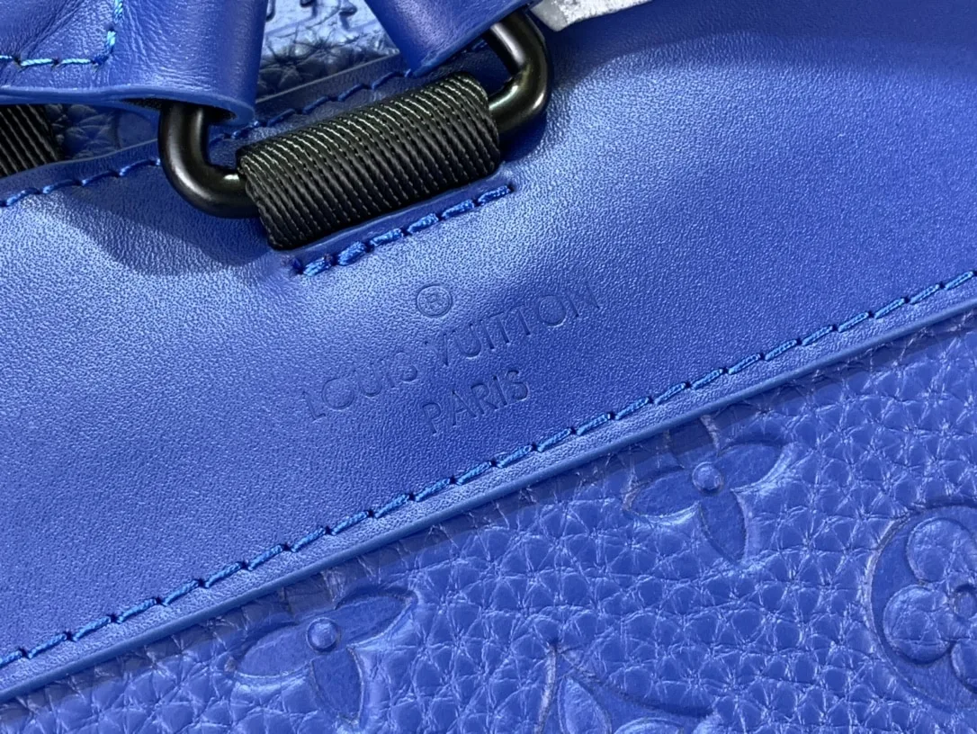 Louis Vuitton Christopher Pm Backpack Blue 48Cm M23189