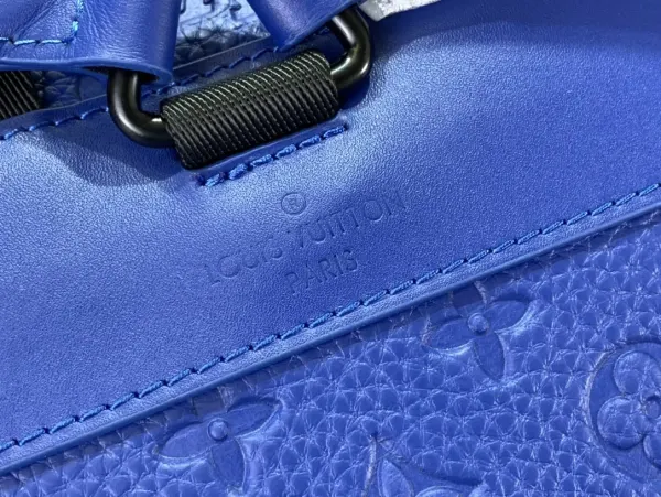 Louis Vuitton Christopher Pm Backpack Blue 48Cm M23189