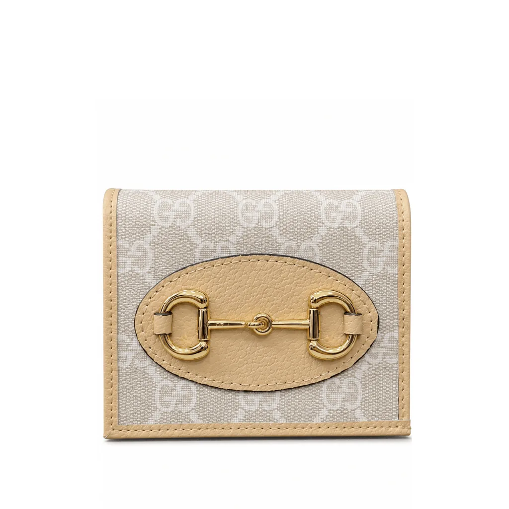Gucci Horsebit 1955 Card Case Wallet Beige 621887 92Tcg 9761 Main image
