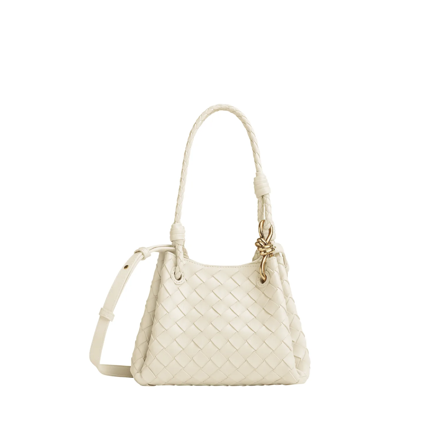 Bottega Veneta Women Small Parachute Sea Salt Main image