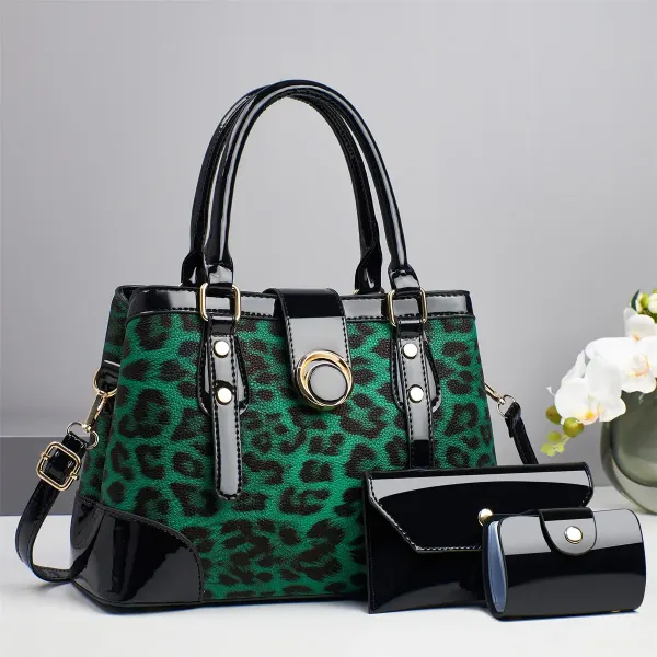 Multicolor Square PU Bag Set For Women Featuring Single Shoulder Strap