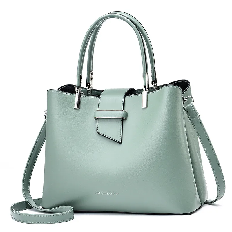 Large PU Bucket Bag With Zipper Closure In Vintage European And American Style For Women