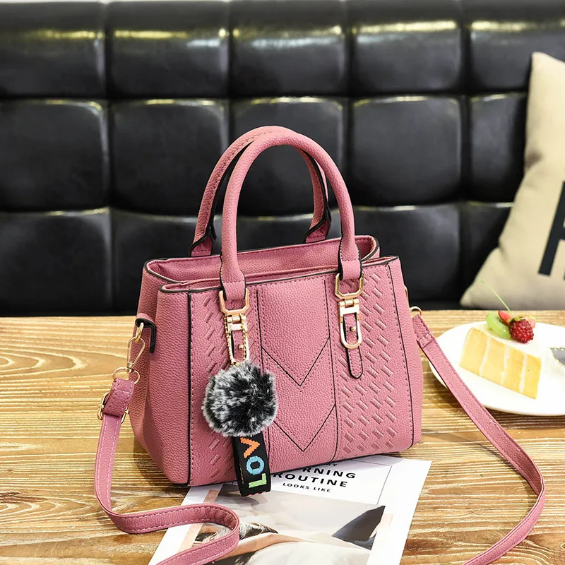 Solid Color Medium PU Leather Platinum Bag For Women Featuring Zipper Closure In Streetwear Style
