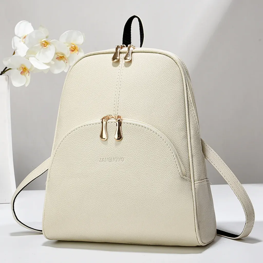 School Backpack For Women Water Resistant With Durable PU Material